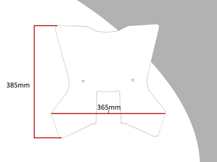 Standard Windscreen for KTM 390 Adventure (2020-2024)