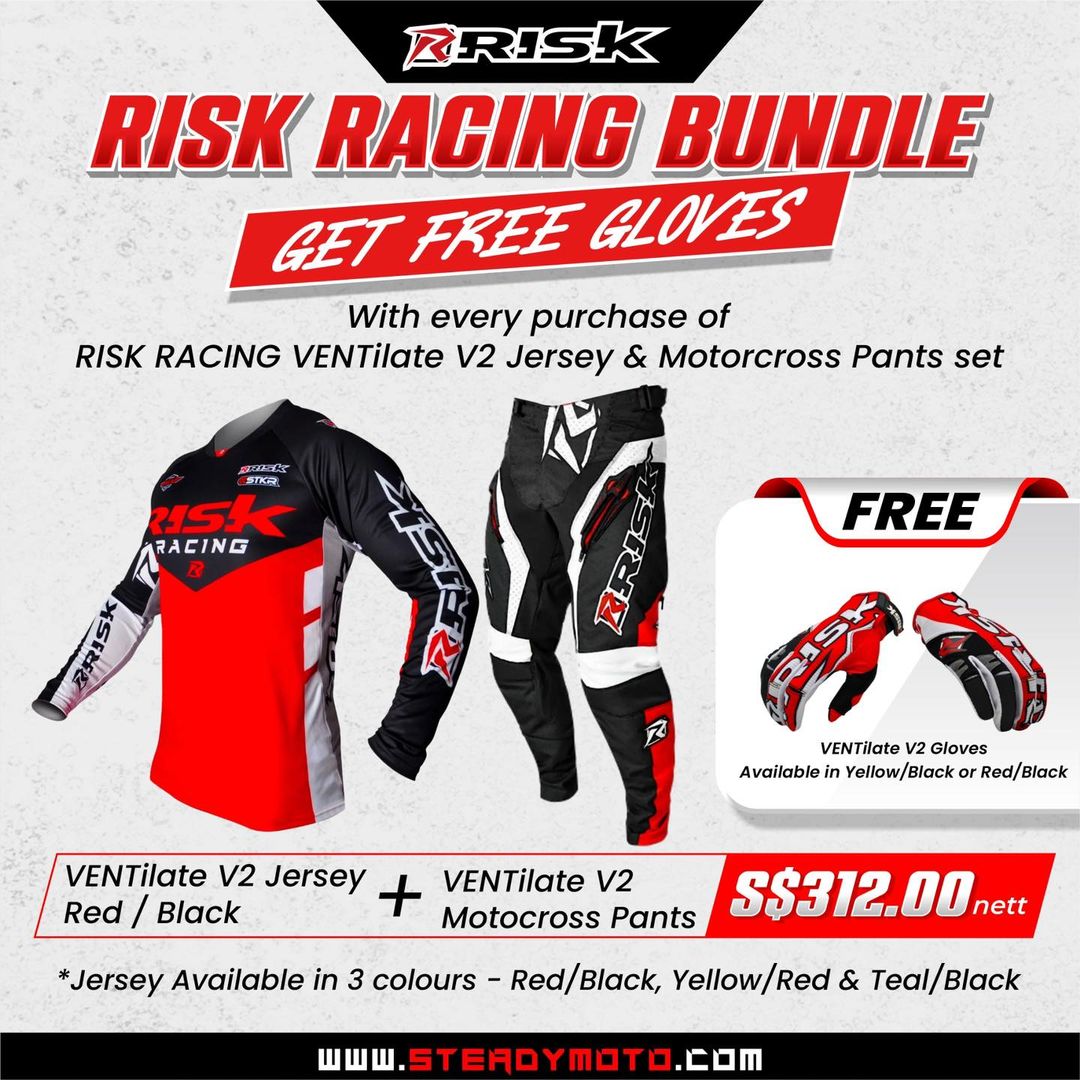 RISK RACING VENTilate Apparel Set
