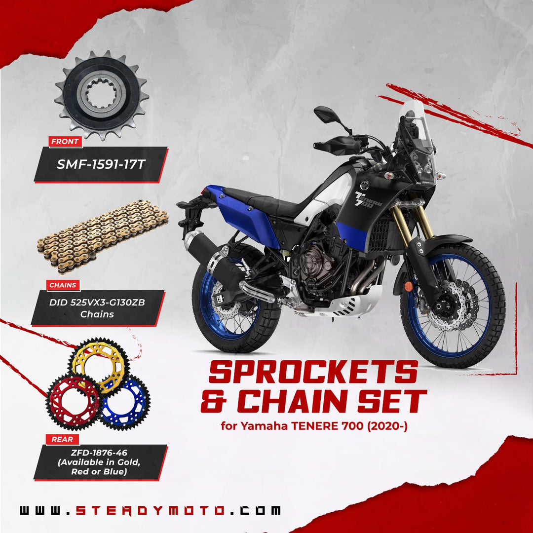 ZF Sprockets & DID Chain Set for YAMAHA Tenere 700 (2020-)