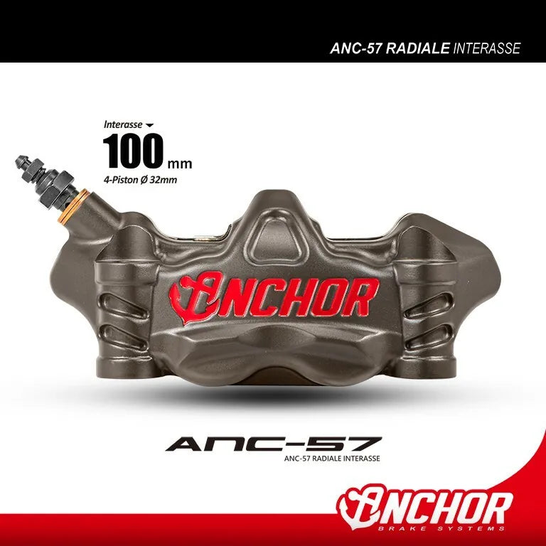 ANC-57 Radial 4 Piston Forged Caliper