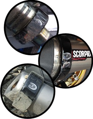 Exhaust Protector for Oval-Style (Can Cover)