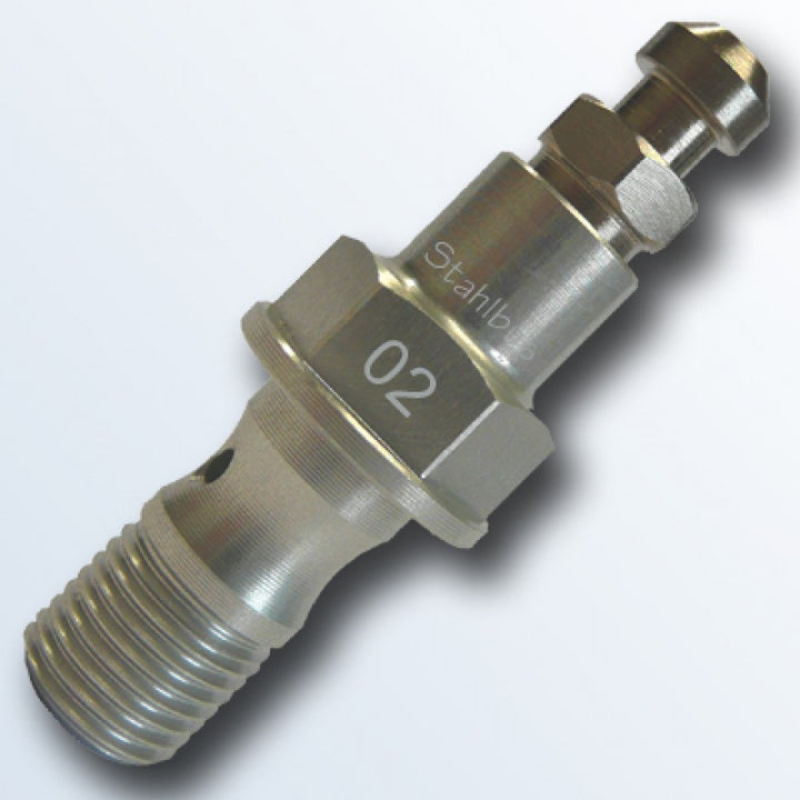 stahlbus Banjo Bolt with Bleeder Valve - M10 x 1.25 x 19mm
