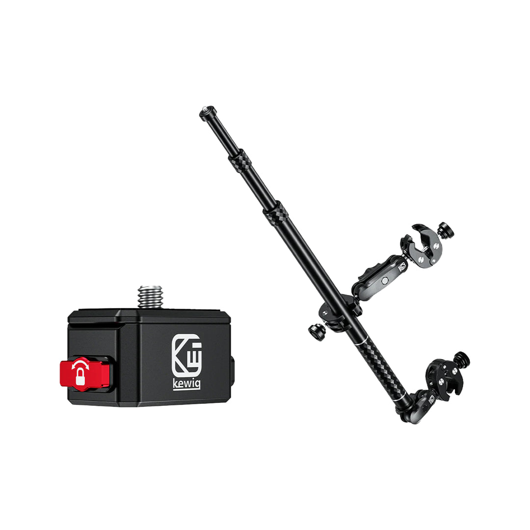 KEWIG Sport Camera Mount with Selfie Stick for Insta360