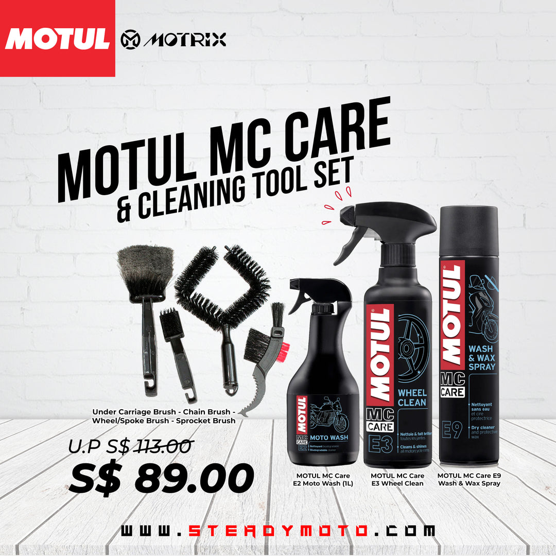 MOTUL MC Care & Cleaning Tool Set