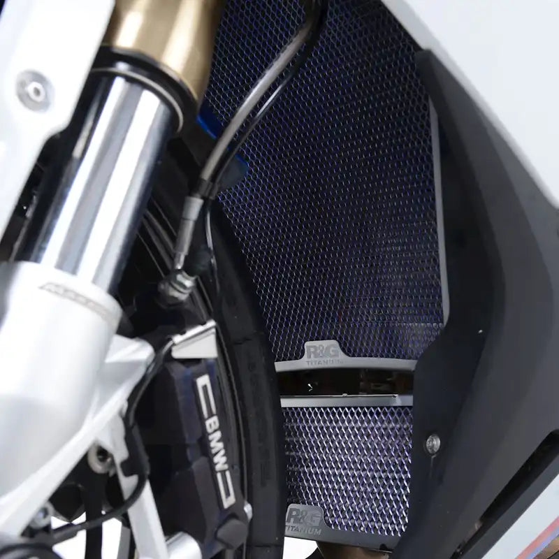 Titanium Radiator Guard for BMW S 1000 RR / R / M Sport / Sport & M 1000 RR