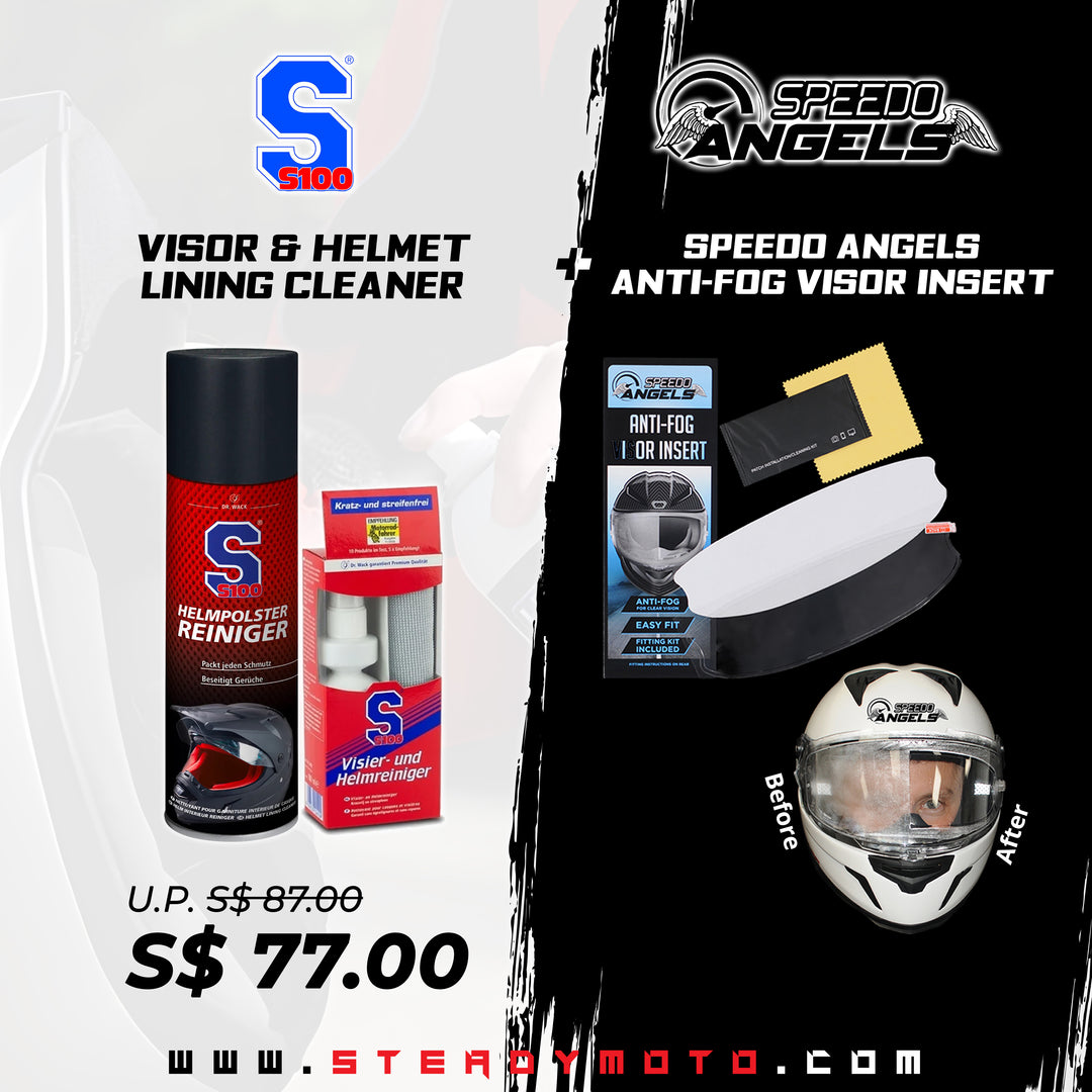 S100 x SPEEDO ANGELS Helmet Care Set
