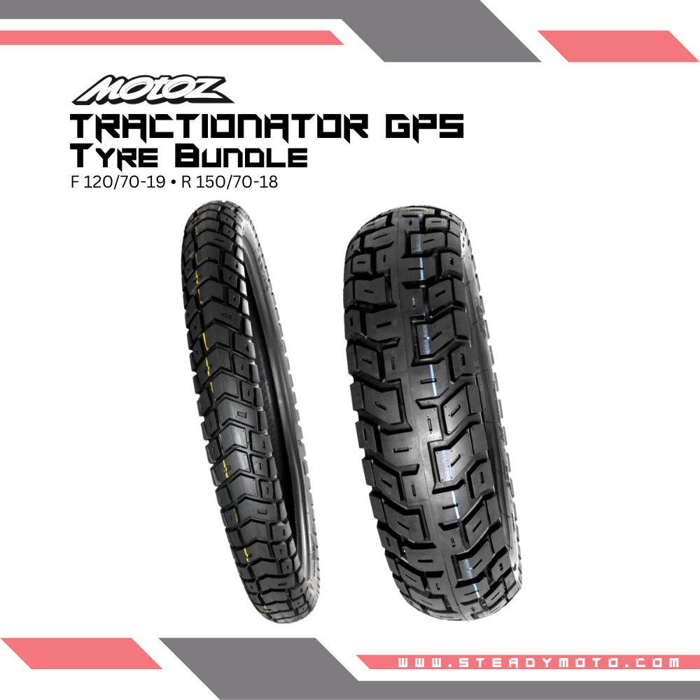 MOTOZ TRACTIONATOR GPS Tyre Bundle - F19/R18