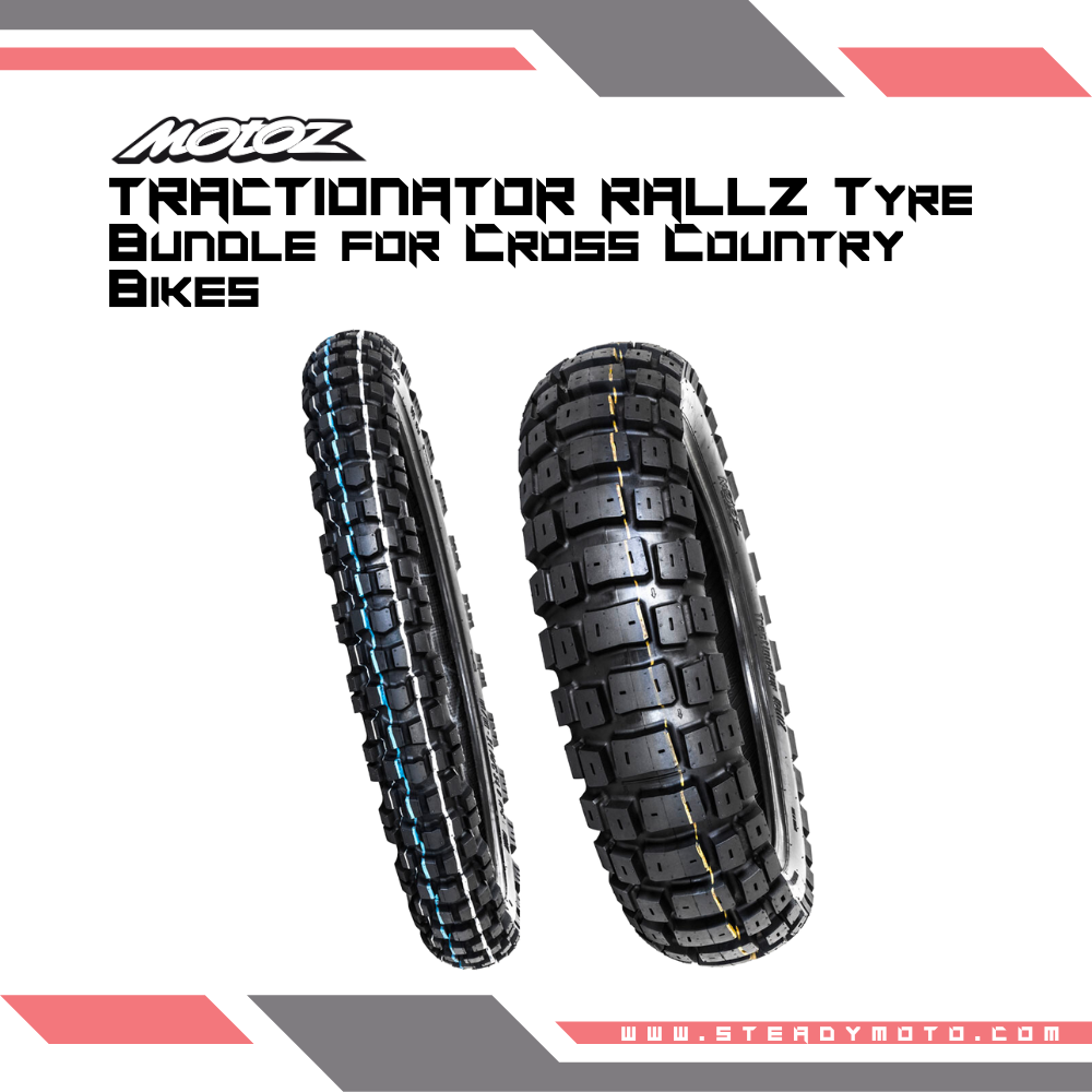 MOTOZ TRACTIONATOR RALLZ Tyre Bundle for Cross-Country Bikes