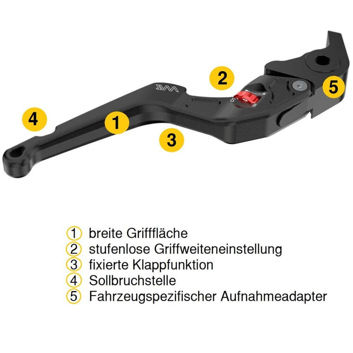 Brake and Clutch Lever Set for BMW R 1200 GS & R 1250 GS / Adventure (2013-2023)