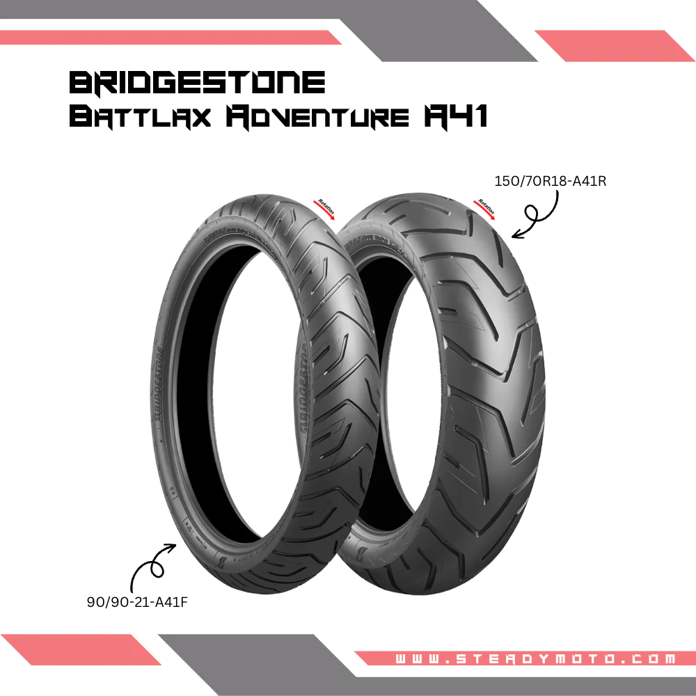 Bridgestone BATTLAX Adventure A41 Bundle - F21/R18