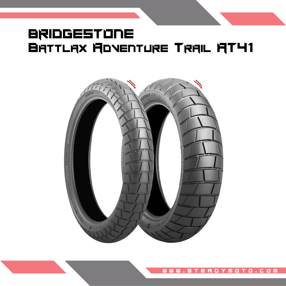 Bridgestone Battlax Sport Touring AT41 Bundle for F19/R17 โ SteadyMoto