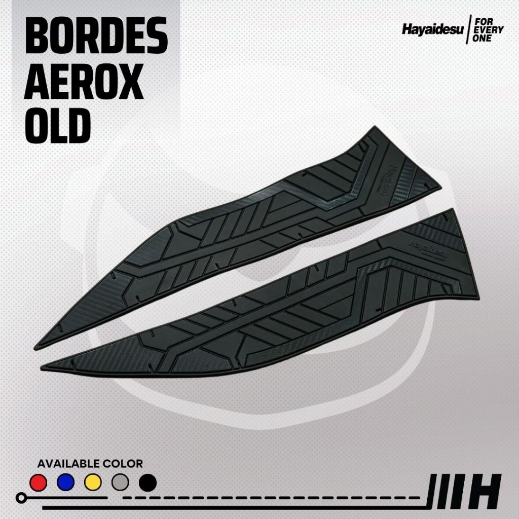 HAYAIDESU Step Floor Boardrest for YAMAHA Aerox 155 (2018-2020)