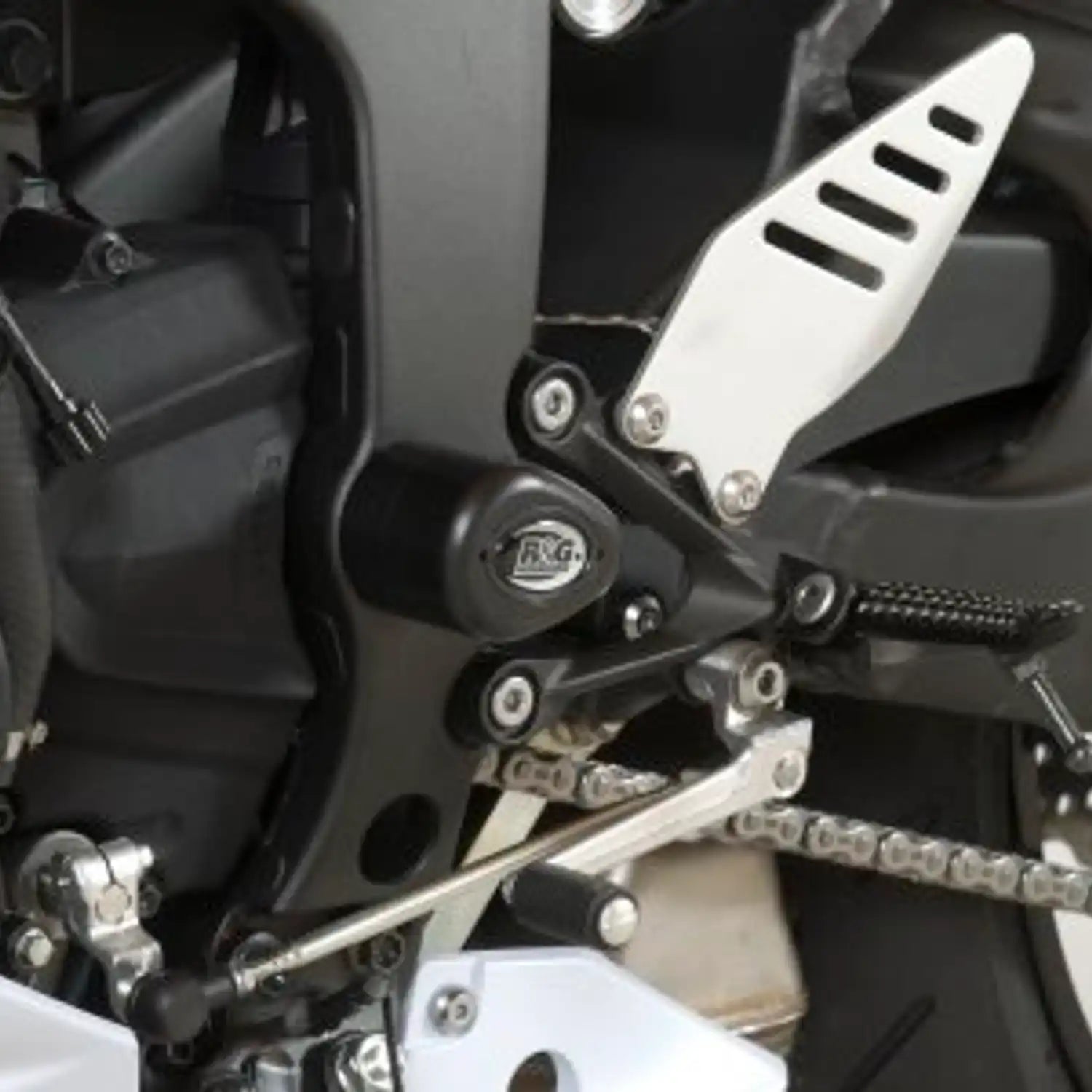 Crash Protector Kawasaki ZX6R 13- Aero Lower R&G (CP0329BL) main image 0