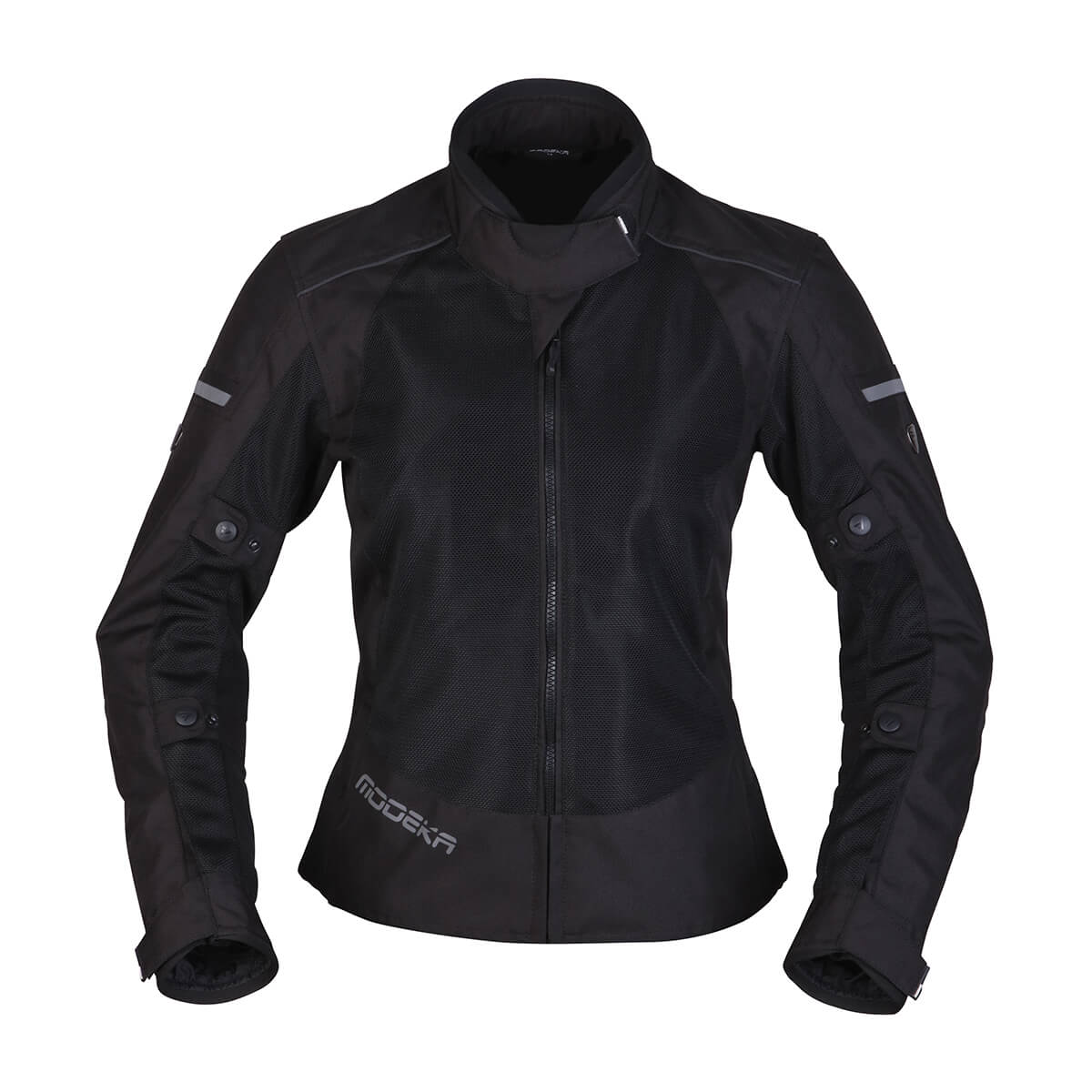 MODEKA Veo Air Lady Jacket Gris Clair - Blouson moto ventilé femmes | /fr