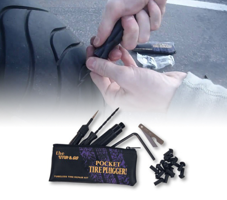 Pocket Tire Plugger for all Tubeless Tires