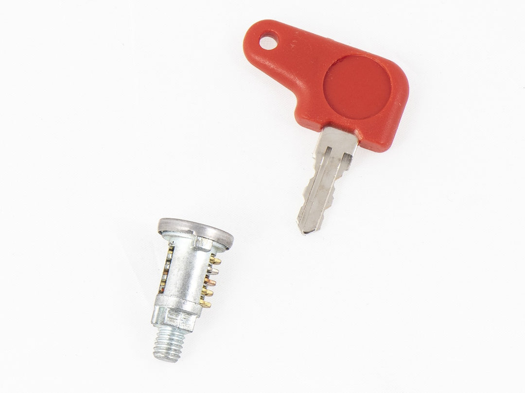 HEPCO & BECKER Lock Cylinder for JOURNEY Universal with Red Lock & ORBIT Topcase