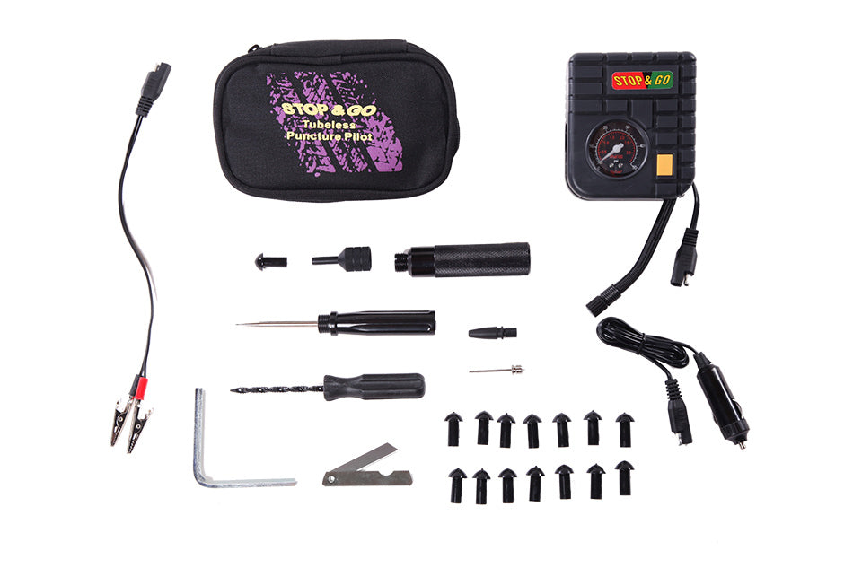 Tubeless Puncture Pilot for Motorcycles, Scooters, & ATV's