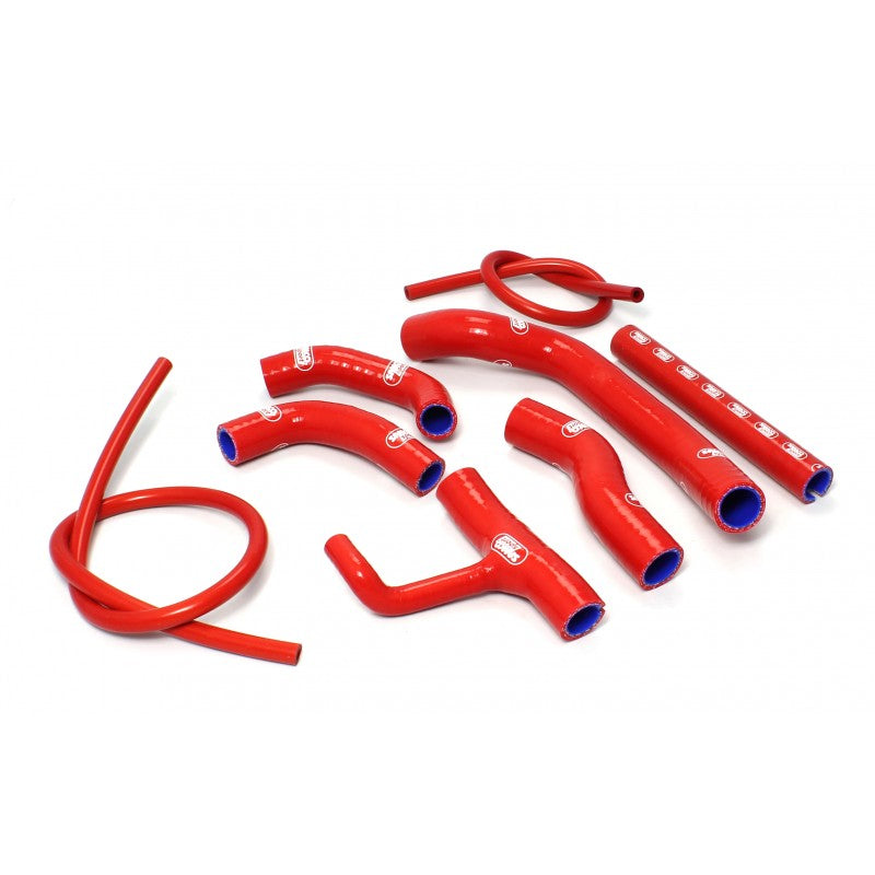 SAMCO Sport Silicone Radiator Coolant Hose Kit (8-pc) for DUCATI Hypermotard / SP / Hyperstrada (2013-2015)