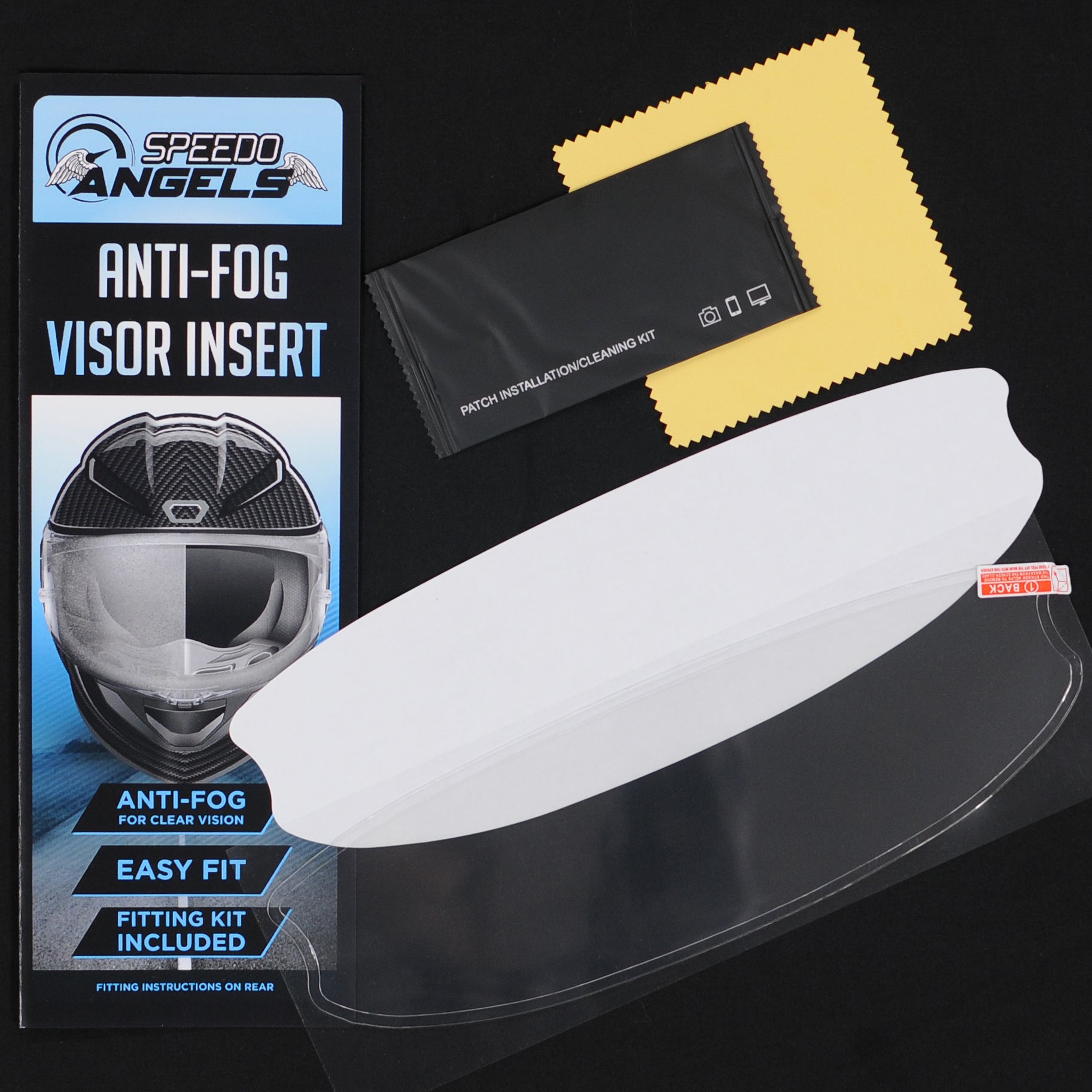 Anti-Fog Helmet Visor Insert Universal – SteadyMoto