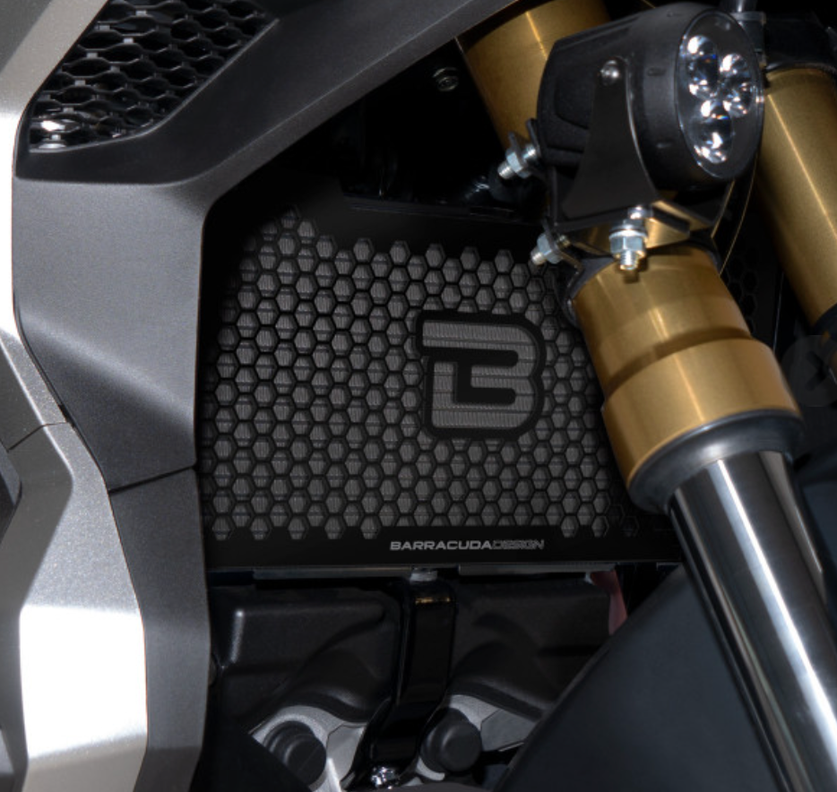 Grille De Protection Radiateur Moto – Pour Honda XADV 750, Forza 750 (2020-2021) – Acier Inoxydable Noir, Facile à Installer