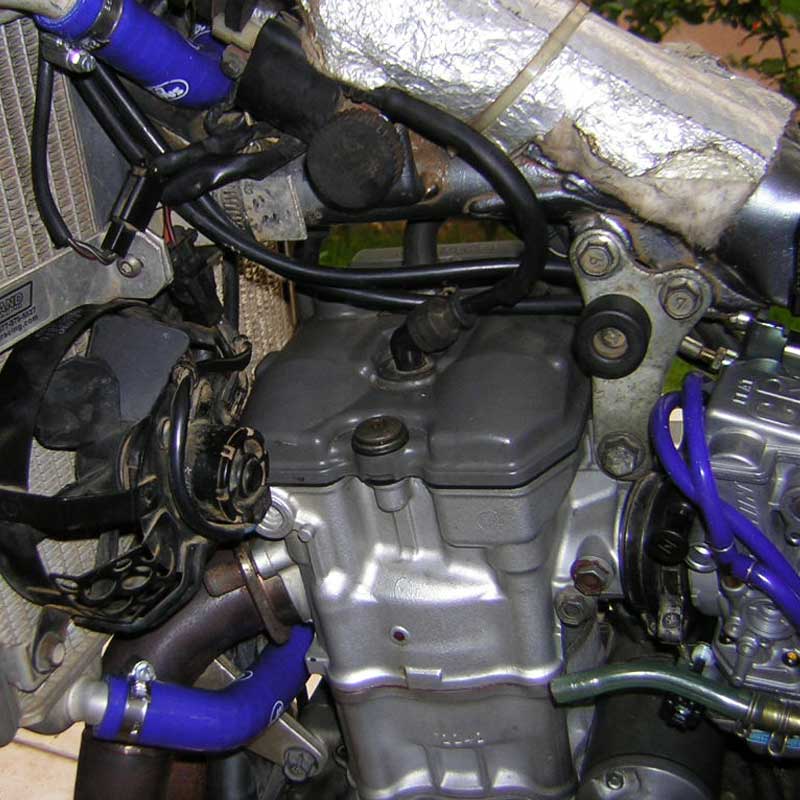 SAMCO Sport Silicone Radiator Coolant Hose Kit (3-pc) for SUZUKI DRZ 400 S / SM (2000-2016)