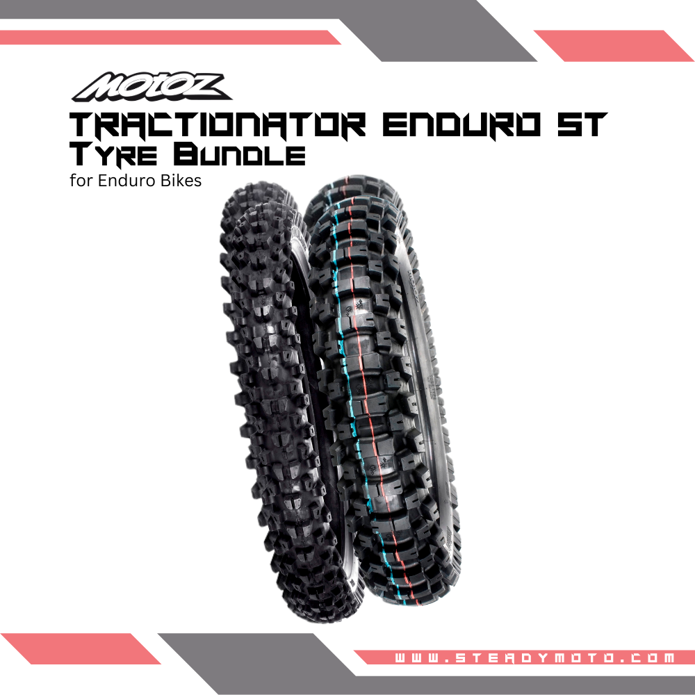MOTOZ TRACTIONATOR ENDURO S/T Tyre Bundle for Enduro Bikes