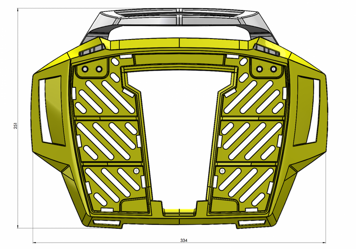 Universal Alurack TopCase Carrier