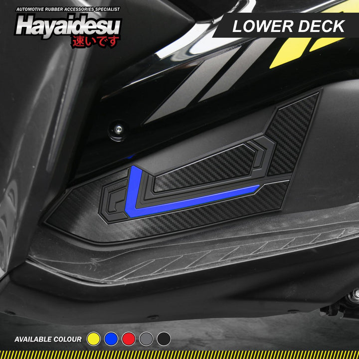 HAYAIDESU Lower Deck for YAMAHA Aerox 155 (2021-)