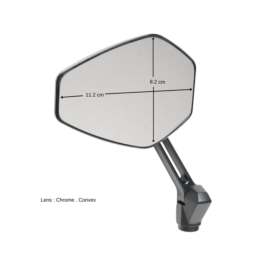 MAGAZI Slim Aluminium Hexagonal Mirror