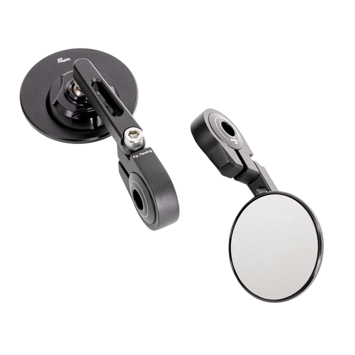 MAGAZI Compact Round Bar End Mirror