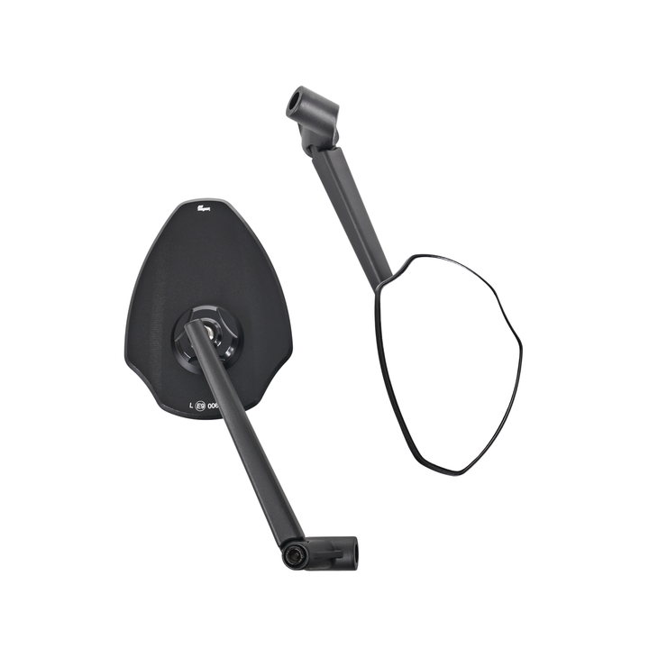 MAGAZI Slim Aluminium Shield Mirror – Long Arm