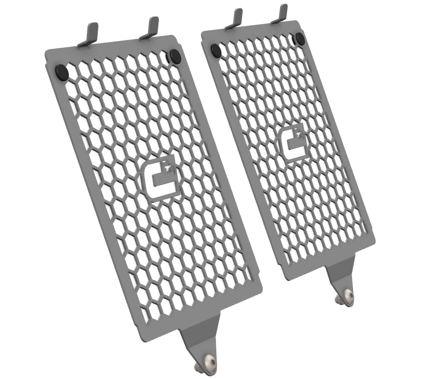 Bm Racing Radiator Guards Front Radiator Guard for BMW R 1300 GS / GSA / Triple Black / Trophy ...