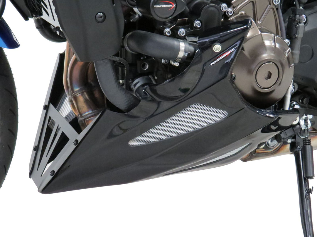 Protection Moteur (bellypan) En Acier Pour Yamaha FJ-09, MT-09, Tracer 900 GT 2015-2020 - Plaque De Protection Cadre Et Carter D'huile