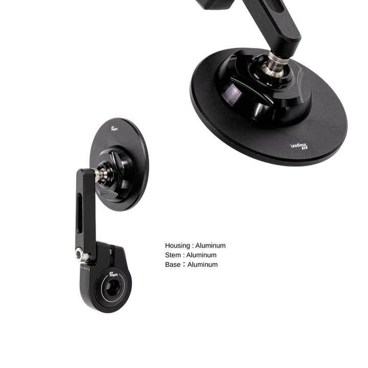 MAGAZI Compact Round Bar End Mirror