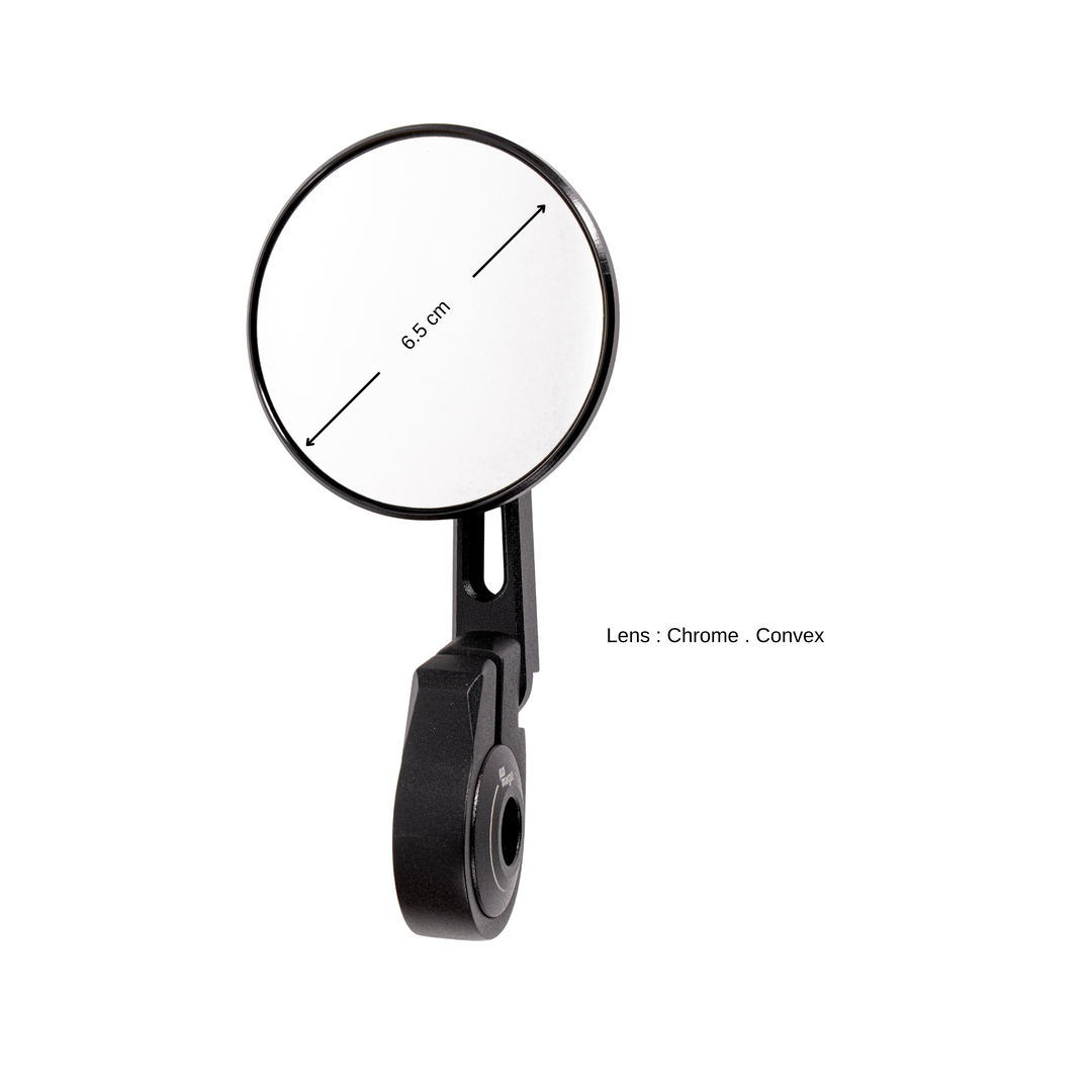 MAGAZI Compact Round Bar End Mirror