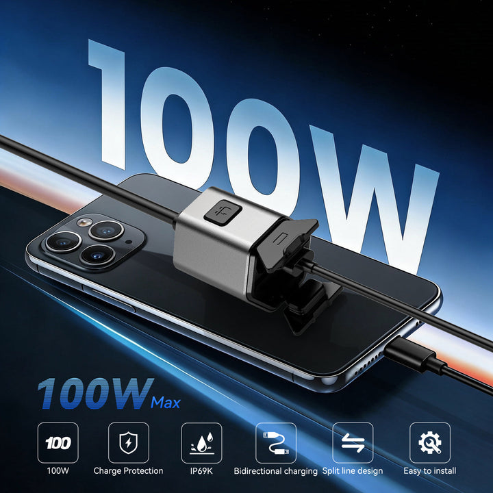 MT100 Motorcycle Bi-Directional Battery Charger