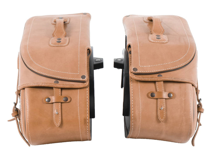 Buffalo Leather Bag Set BROWN for C-Bow Holder