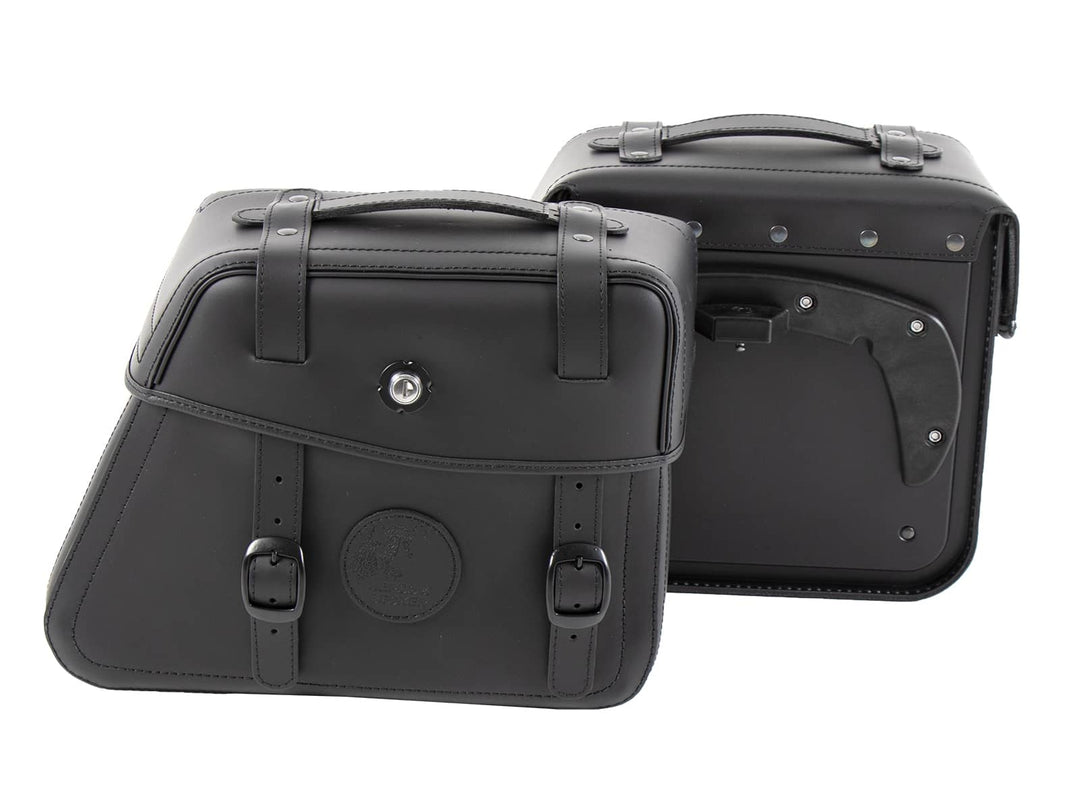 Rugged Leather Bag Set BLACK for C-Bow Holder