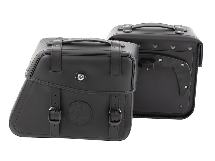 Rugged Leather Bag Set BLACK for C-Bow Holder