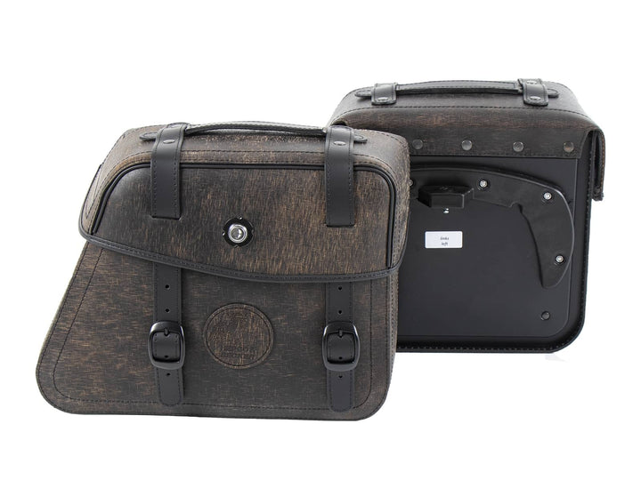 Rugged Leather Bag Set BROWN for C-Bow Holder