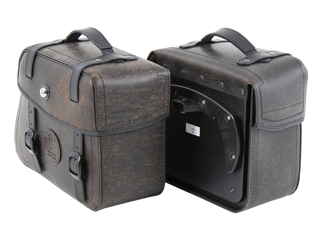 Rugged Leather Bag Set BROWN for C-Bow Holder