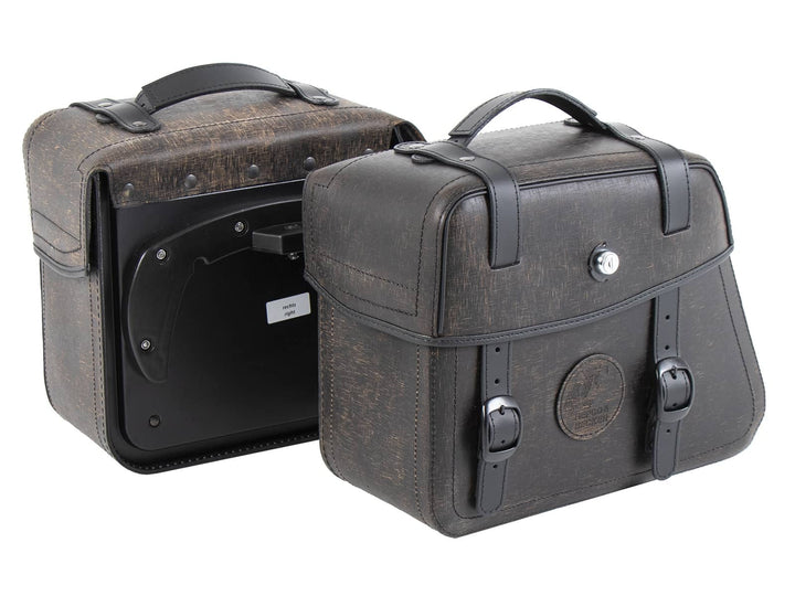 Rugged Leather Bag Set BROWN for C-Bow Holder