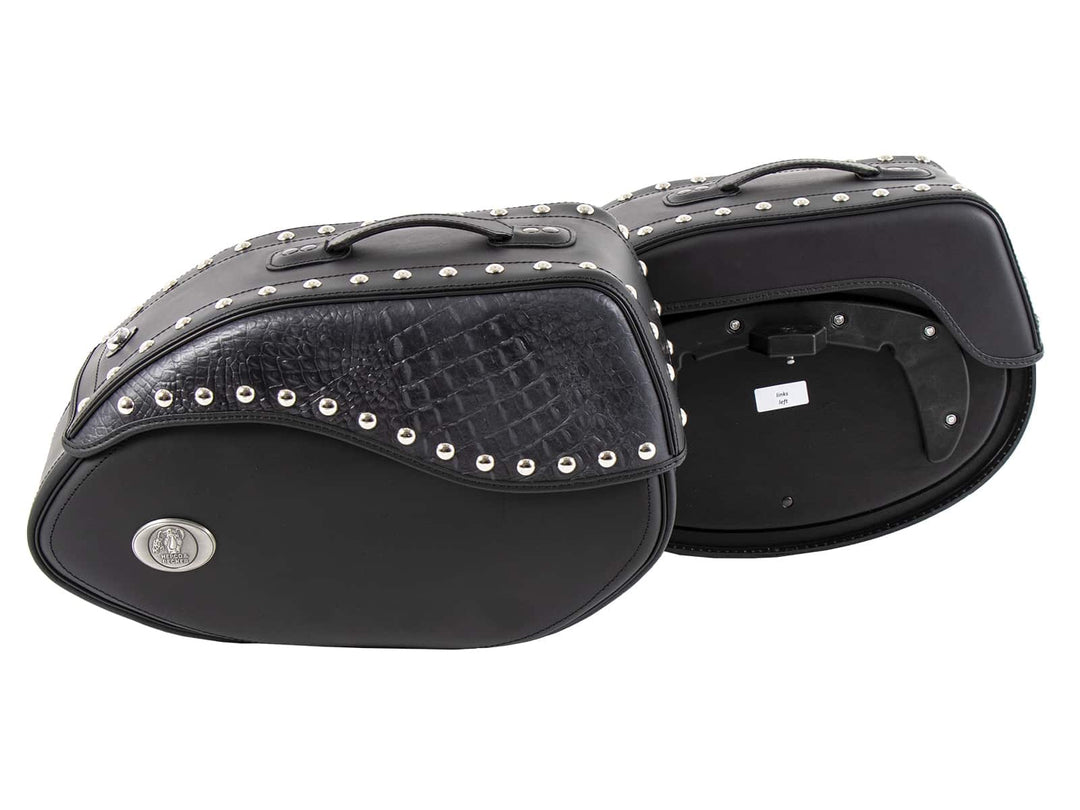 Ivory Leather Bag Set BLACK for C-Bow Holder