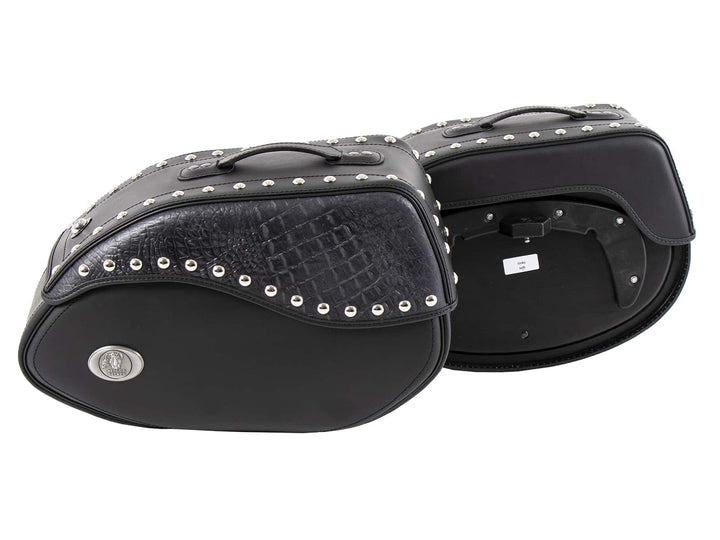 Ivory Leather Bag Set BLACK for C-Bow Holder