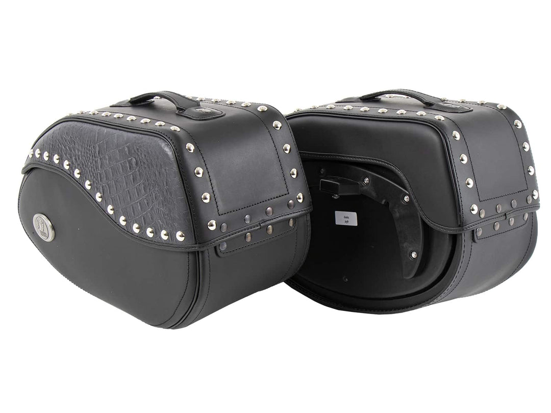 Ivory Leather Bag Set BLACK for C-Bow Holder