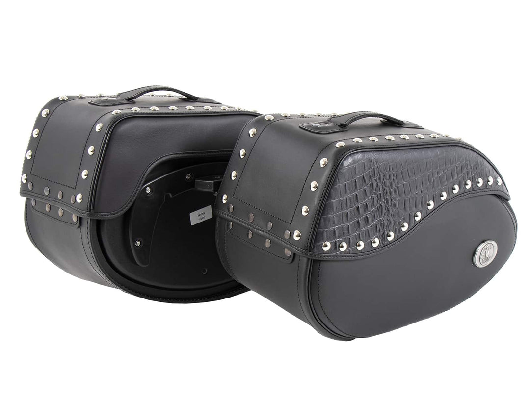 Ivory Leather Bag Set BLACK for C-Bow Holder