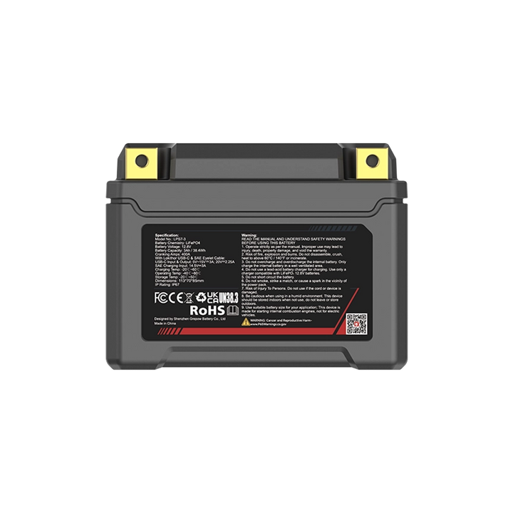 400A LPS7-3 LiFePO4 Motorcycle Battery