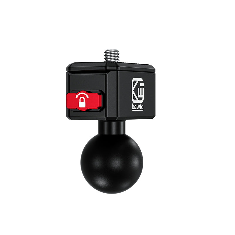 KEWIG Ball Mount Quick Release Camera Mount with 1/4" Mounting Screw