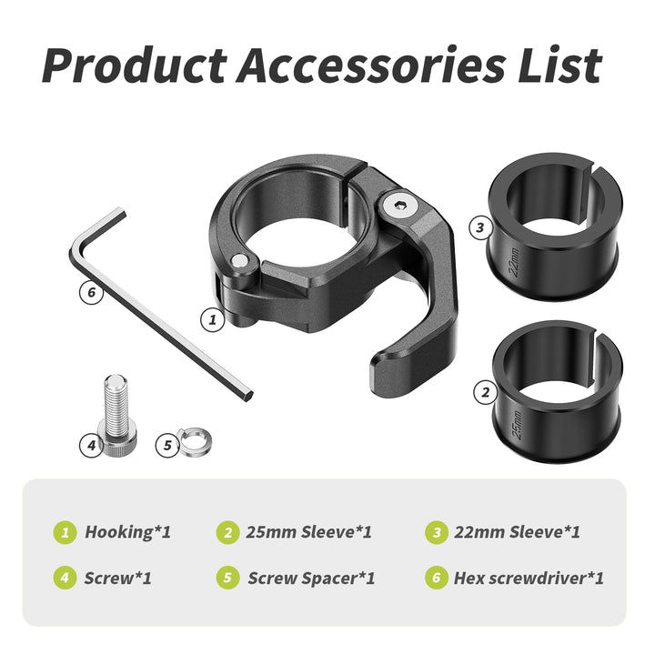 KEWIG Motorcycle Handlebar Hook