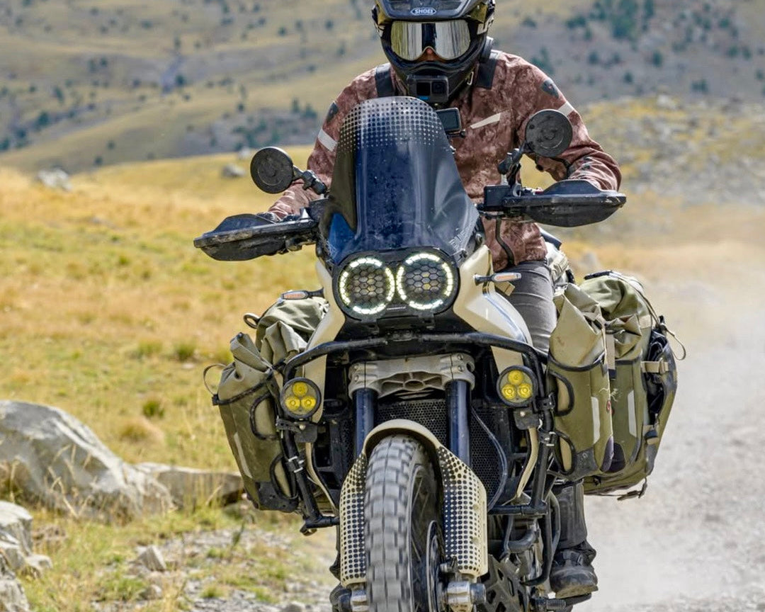 Dual Sport Mirror with Doubletake Arm Set